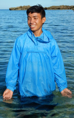 comfy nylon anorak for swimming
