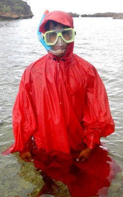 wet anorak skyblue adventure swimming mindoro